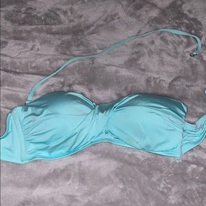 turquoise bathing suit top